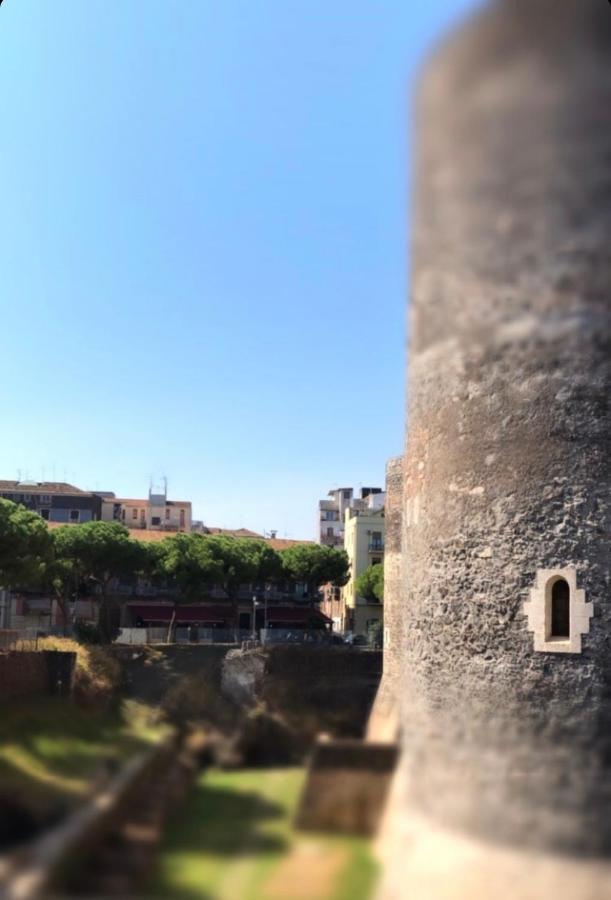 La Finestra Sul Castello Villa Catania Bagian luar foto